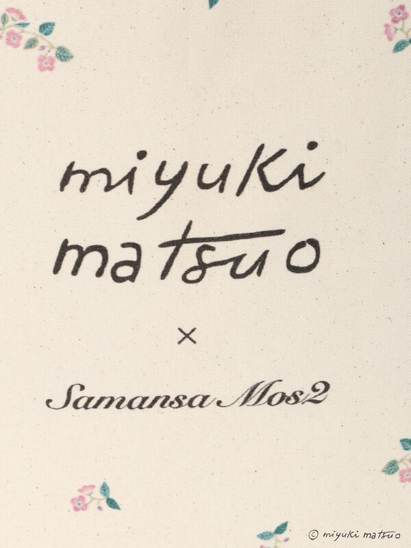 miyuki matsuo×Samansa Mos2】トートバッグ（キナリ/バッグ/バッグ