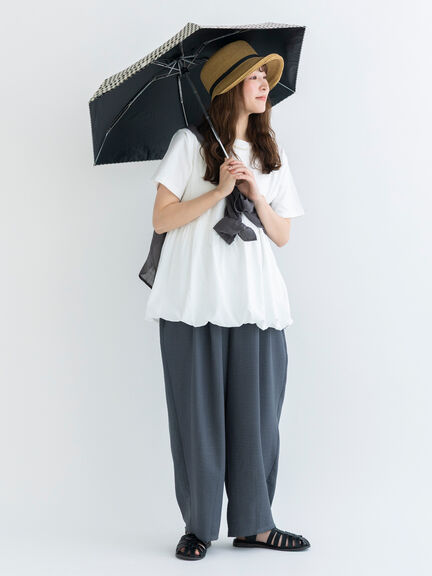 【Wpc.×Samansa Mos2】コンパクト日傘（ホワイト/ブラック/ブラウン）｜Samansa Mos2（サマンサ モスモス）通販