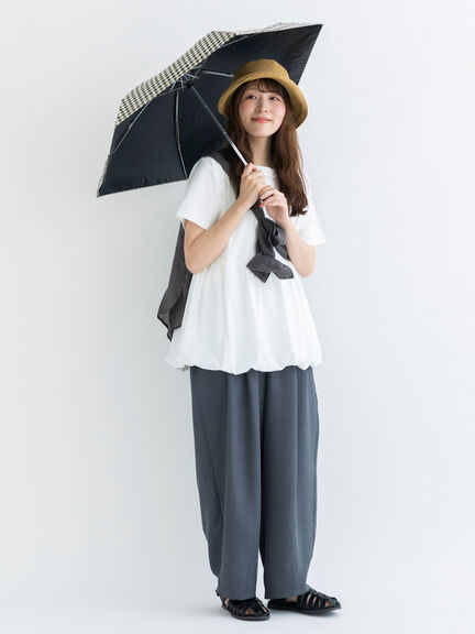 【Wpc.×Samansa Mos2】コンパクト日傘（ホワイト/ブラック/ブラウン）｜Samansa Mos2（サマンサ モスモス）通販