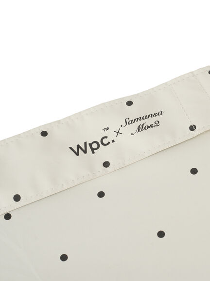 【Wpc.×Samansa Mos2】コンパクト日傘（ホワイト/ブラック/ブラウン）｜Samansa Mos2（サマンサ モスモス）通販