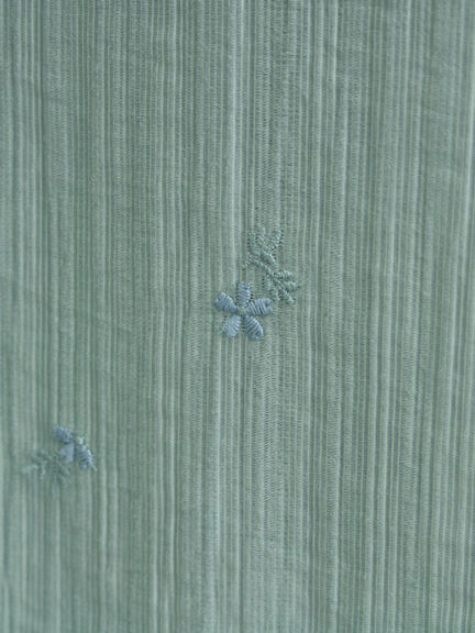 シアー楊柳刺繍キャミソールワンピース（オフホワイト/ブラック/ミント）｜Samansa Mos2（サマンサ モスモス）通販