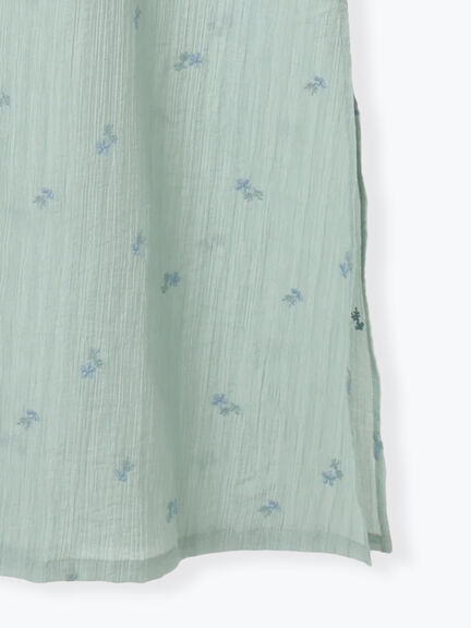 シアー楊柳刺繍キャミソールワンピース（オフホワイト/ブラック/ミント）｜Samansa Mos2（サマンサ モスモス）通販