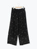 シアー楊柳刺繍イージーパンツ（オフホワイト/ブラック/ミント）｜Samansa Mos2（サマンサ モスモス）通販