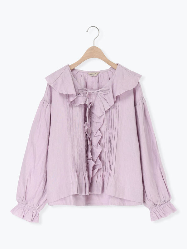 sm2 ◾️立川限定▪️クレープフリルブラウス 立川店/EC限定】クレープフリルクブラウス（オフホワイト