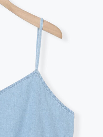 バックリボンキャミワンピース（ブラック/ブラウン/サックスブルー）｜Samansa Mos2（サマンサ モスモス）通販