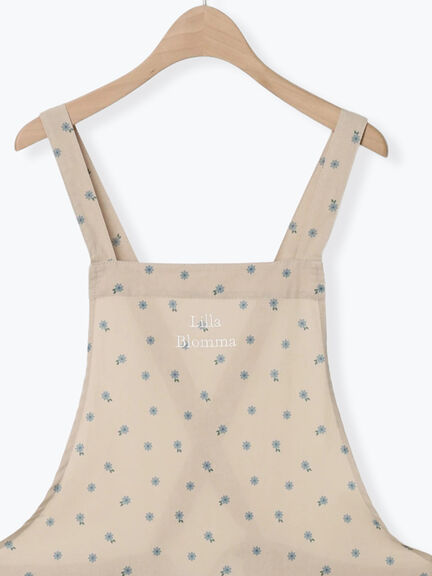 花柄ロゴ刺繍エプロン（ベージュ/キナリ）｜Samansa Mos2（サマンサ モスモス）通販