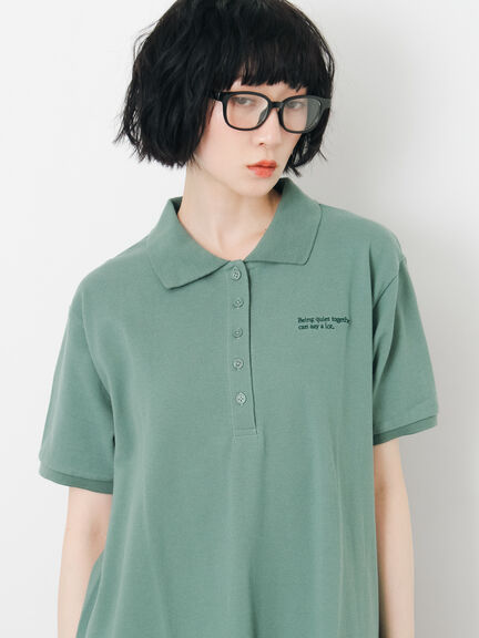 ポロワンピース（グレー/ブラック/グリーン）｜Samansa Mos2（サマンサ モスモス）通販