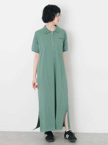 ポロワンピース（グレー/ブラック/グリーン）｜Samansa Mos2（サマンサ モスモス）通販