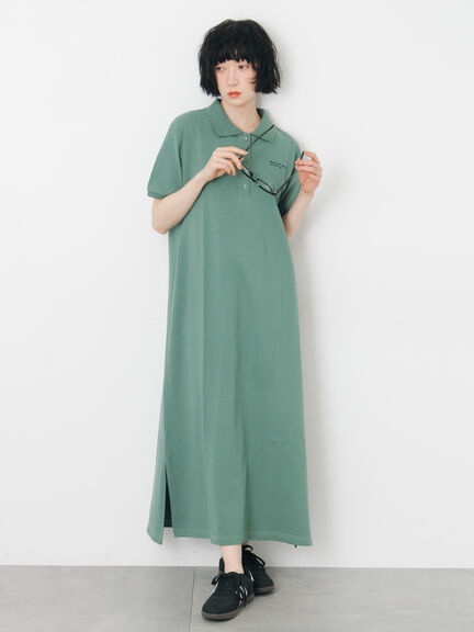 ポロワンピース（グレー/ブラック/グリーン）｜Samansa Mos2（サマンサ モスモス）通販