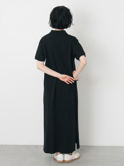 ポロワンピース（グレー/ブラック/グリーン）｜Samansa Mos2（サマンサ モスモス）通販