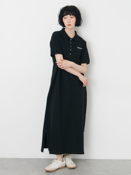 ポロワンピース（グレー/ブラック/グリーン）｜Samansa Mos2（サマンサ モスモス）通販