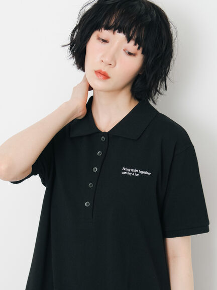 ポロワンピース（グレー/ブラック/グリーン）｜Samansa Mos2（サマンサ モスモス）通販