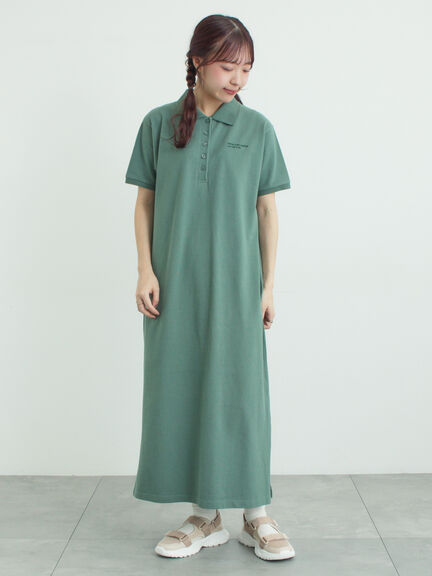 ポロワンピース（グレー/ブラック/グリーン）｜Samansa Mos2（サマンサ モスモス）通販