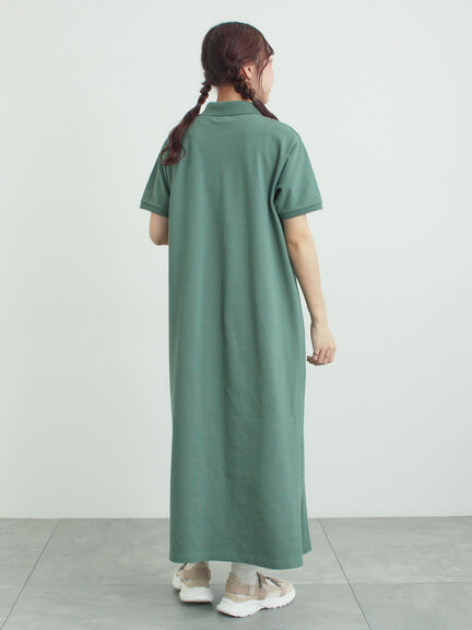 ポロワンピース（グレー/ブラック/グリーン）｜Samansa Mos2（サマンサ モスモス）通販