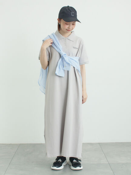 ポロワンピース（グレー/ブラック/グリーン）｜Samansa Mos2（サマンサ モスモス）通販