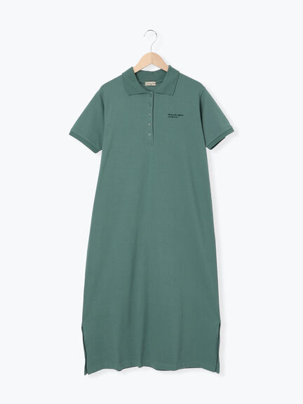 ポロワンピース（グレー/ブラック/グリーン）｜Samansa Mos2（サマンサ モスモス）通販