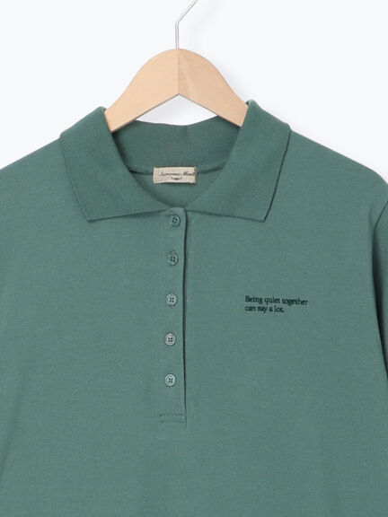 ポロワンピース（グレー/ブラック/グリーン）｜Samansa Mos2（サマンサ モスモス）通販