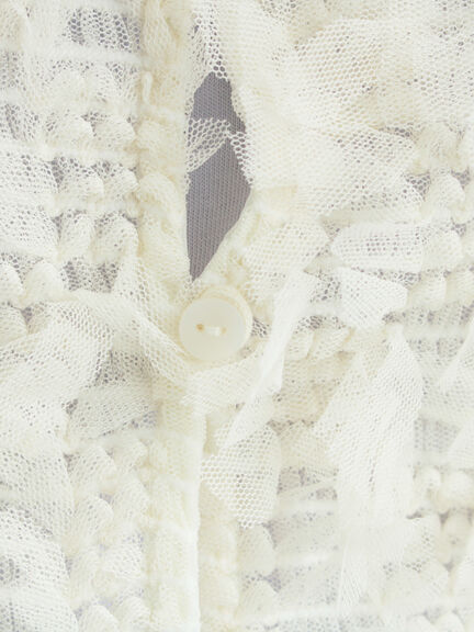 ファンシーヤーンビスチェ（ブラック/キナリ）｜Samansa Mos2（サマンサ モスモス）通販