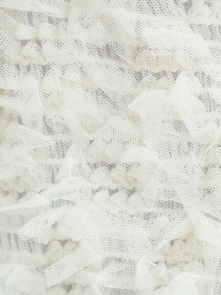 ファンシーヤーンビスチェ（ブラック/キナリ）｜Samansa Mos2（サマンサ モスモス）通販