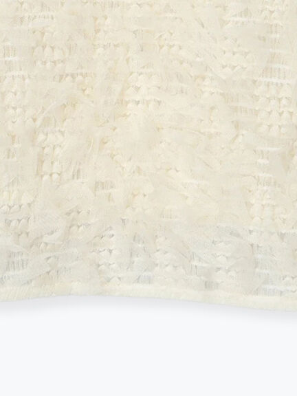 ファンシーヤーンビスチェ（ブラック/キナリ）｜Samansa Mos2（サマンサ モスモス）通販