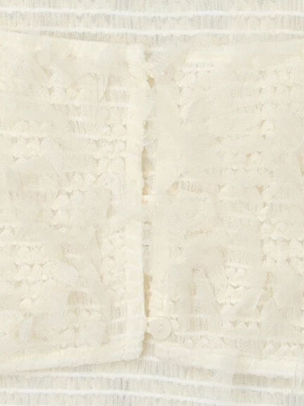 ファンシーヤーンビスチェ（ブラック/キナリ）｜Samansa Mos2（サマンサ モスモス）通販