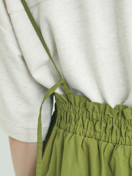 サス付きハイウエストパンツ（ブラック/ベージュ/カーキ）｜Samansa Mos2（サマンサ モスモス）通販