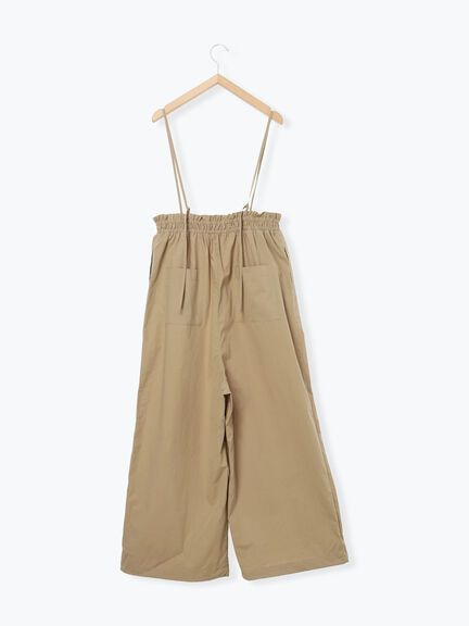 サス付きハイウエストパンツ（ブラック/ベージュ/カーキ）｜Samansa Mos2（サマンサ モスモス）通販