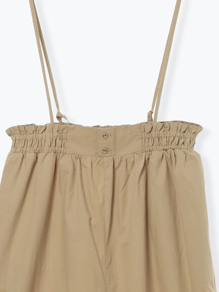 サス付きハイウエストパンツ（ブラック/ベージュ/カーキ）｜Samansa Mos2（サマンサ モスモス）通販