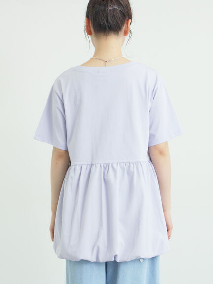 【多機能】バルーンコンビカットソー（オフホワイト/ブラック/ラベンダー）｜Samansa Mos2（サマンサ モスモス）通販