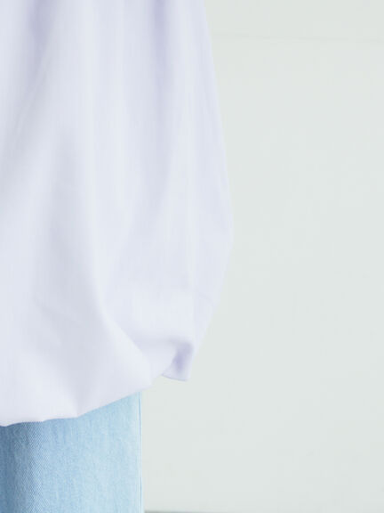 【多機能】バルーンコンビカットソー（オフホワイト/ブラック/ラベンダー）｜Samansa Mos2（サマンサ モスモス）通販