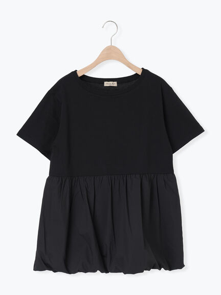 【多機能】バルーンコンビカットソー（オフホワイト/ブラック/ラベンダー）｜Samansa Mos2（サマンサ モスモス）通販