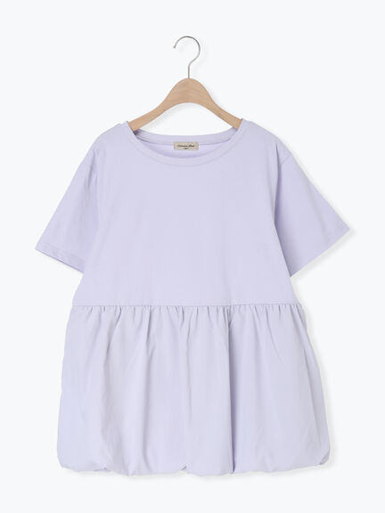 【多機能】バルーンコンビカットソー（オフホワイト/ブラック/ラベンダー）｜Samansa Mos2（サマンサ モスモス）通販