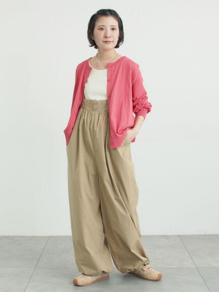 【多機能】ニットカーディガン（グレー/ブラック/ピンク/アイボリー）｜Samansa Mos2（サマンサ モスモス）通販