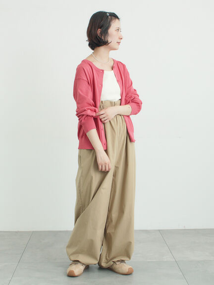 【多機能】ニットカーディガン（グレー/ブラック/ピンク/アイボリー）｜Samansa Mos2（サマンサ モスモス）通販