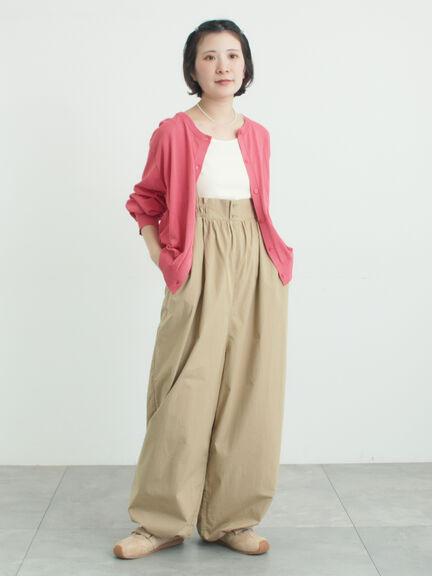 【多機能】ニットカーディガン（グレー/ブラック/ピンク/アイボリー）｜Samansa Mos2（サマンサ モスモス）通販