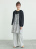 【多機能】ニットカーディガン（グレー/ブラック/ピンク/アイボリー）｜Samansa Mos2（サマンサ モスモス）通販