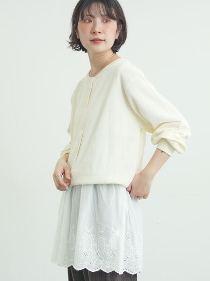 【多機能】ニットカーディガン（グレー/ブラック/ピンク/アイボリー）｜Samansa Mos2（サマンサ モスモス）通販