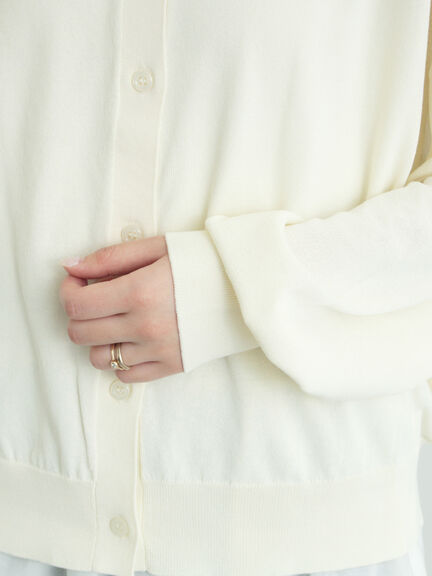 【多機能】ニットカーディガン（グレー/ブラック/ピンク/アイボリー）｜Samansa Mos2（サマンサ モスモス）通販