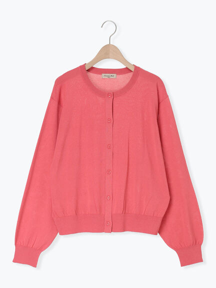 【多機能】ニットカーディガン（グレー/ブラック/ピンク/アイボリー）｜Samansa Mos2（サマンサ モスモス）通販