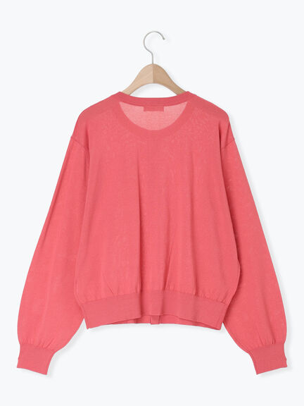 【多機能】ニットカーディガン（グレー/ブラック/ピンク/アイボリー）｜Samansa Mos2（サマンサ モスモス）通販