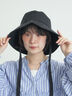 【遮熱/消臭効果】リネン混ハット（ブラック/ベージュ）｜Samansa Mos2（サマンサ モスモス）通販