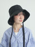 【遮熱/消臭効果】リネン混ハット（ブラック/ベージュ）｜Samansa Mos2（サマンサ モスモス）通販