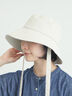 【遮熱/消臭効果】リネン混ハット（ブラック/ベージュ）｜Samansa Mos2（サマンサ モスモス）通販