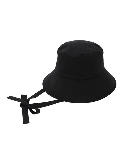 【遮熱/消臭効果】リネン混ハット（ブラック/ベージュ）｜Samansa Mos2（サマンサ モスモス）通販