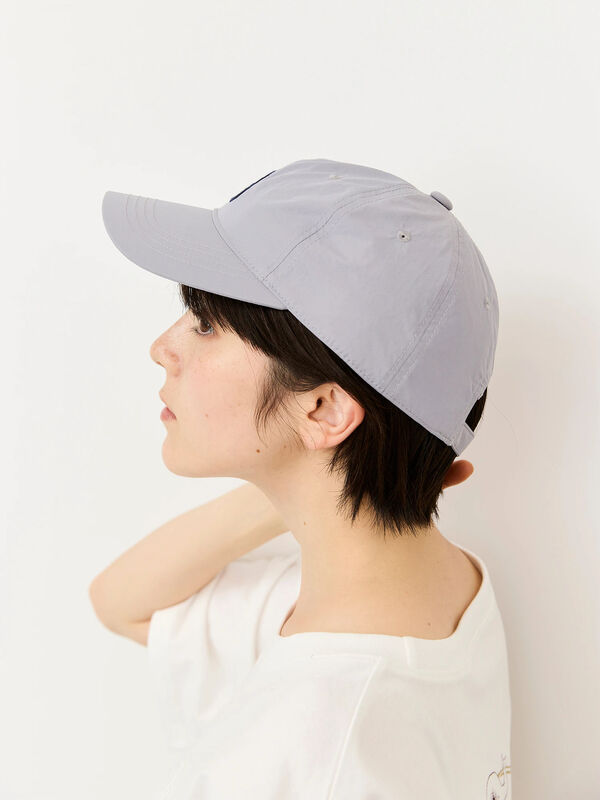 消臭効果】BIGイニシャル刺繍キャップ（グレー/ブラック/グリーン