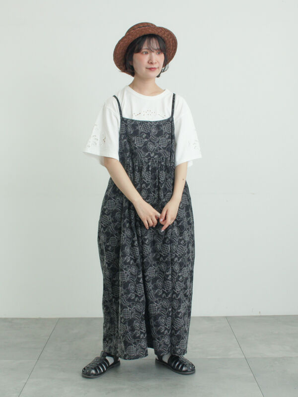 【メルヘン×Samansa Mos2】総刺繍ワンピース（ブラック）｜Samansa Mos2（サマンサ モスモス）通販