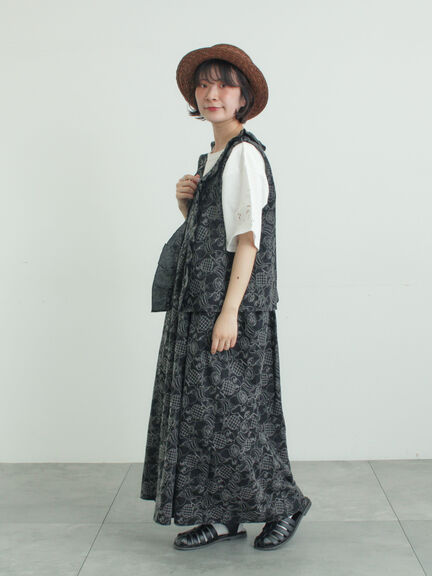 【メルヘン×Samansa Mos2】総刺繍ワンピース（オフホワイト/ブラック/モカ）｜Samansa Mos2（サマンサ モスモス）通販