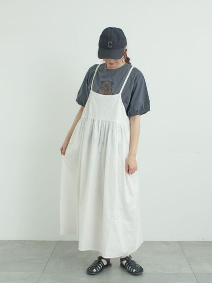 【メルヘン×Samansa Mos2】総刺繍ワンピース（オフホワイト/ブラック/モカ）｜Samansa Mos2（サマンサ モスモス）通販