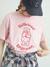 【メルヘン×Samansa Mos2】発泡プリントTシャツ（オフホワイト/グレー/ピンク）｜Samansa Mos2（サマンサ モスモス）通販