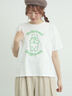 【メルヘン×Samansa Mos2】発泡プリントTシャツ（オフホワイト/グレー/ピンク）｜Samansa Mos2（サマンサ モスモス）通販